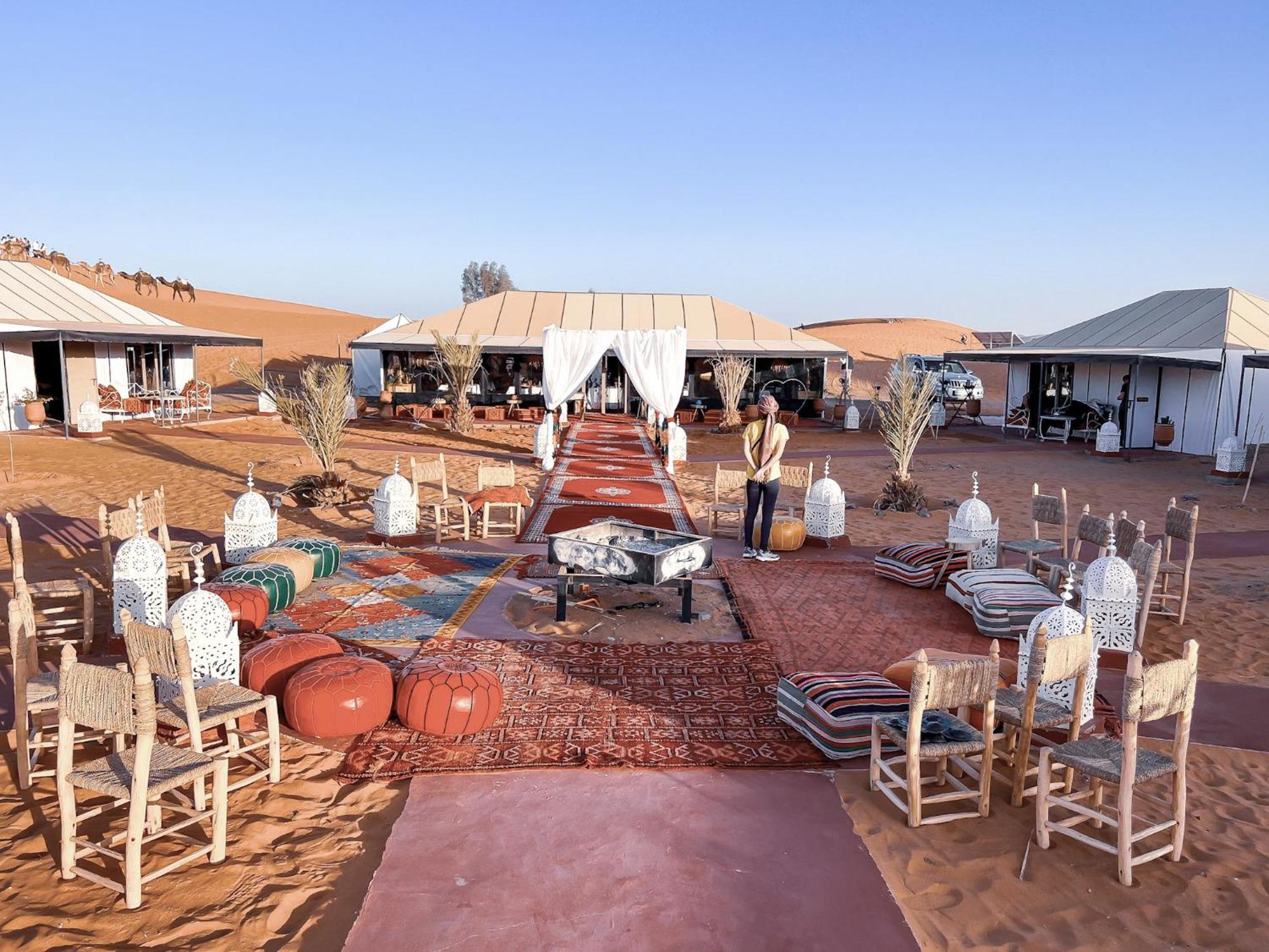 Merzouga Camel Luxury Camp Hotel Exterior photo